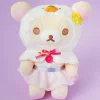 Rilakkuma Swan & Golden Flower Plushie - Korilakkuma / Medium