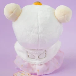 Rilakkuma Swan & Golden Flower Plushie - Korilakkuma / Medium