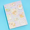 Rilakkuma Swan & Golden Flower Memo Pad