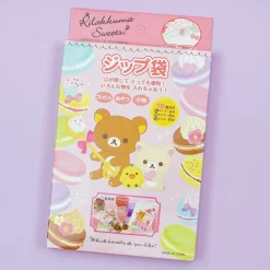 Rilakkuma Sweets Zip Bag Set