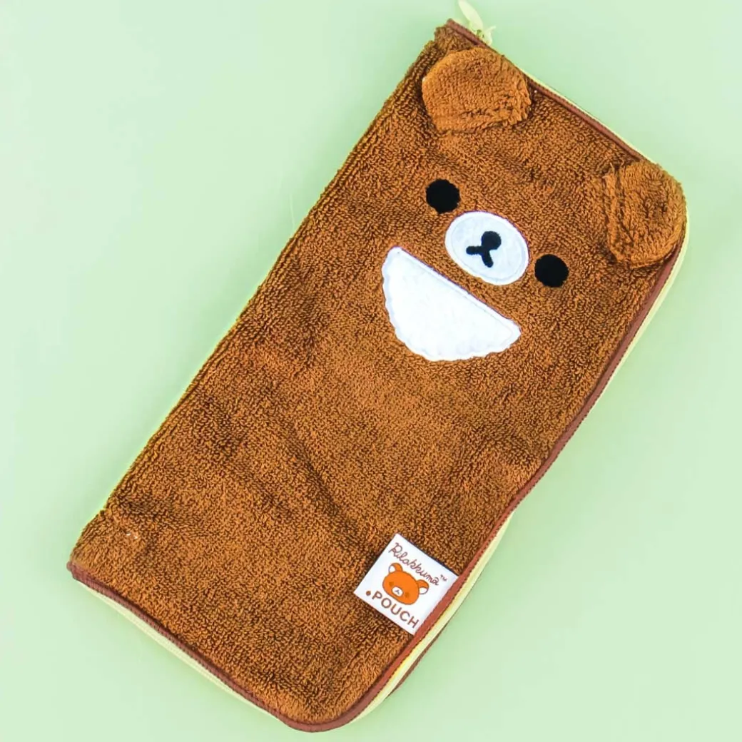 Rilakkuma Towel Pouch - Chairoikoguma