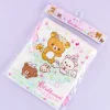 Rilakkuma With Rabbits In The Flower Forest Drawstring Bag