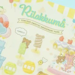 Rilakkuma Yum Yum Amusement Park Clear Folder