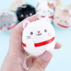 Round Cat Plushie Charm - Mini