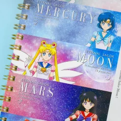 Sailor Moon B6 Spiral Notebook - Inner Sailor Guardians