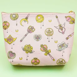 Sailor Moon Compacts & Wands Pink Pencil Case