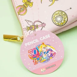 Sailor Moon Compacts & Wands Pink Pencil Case