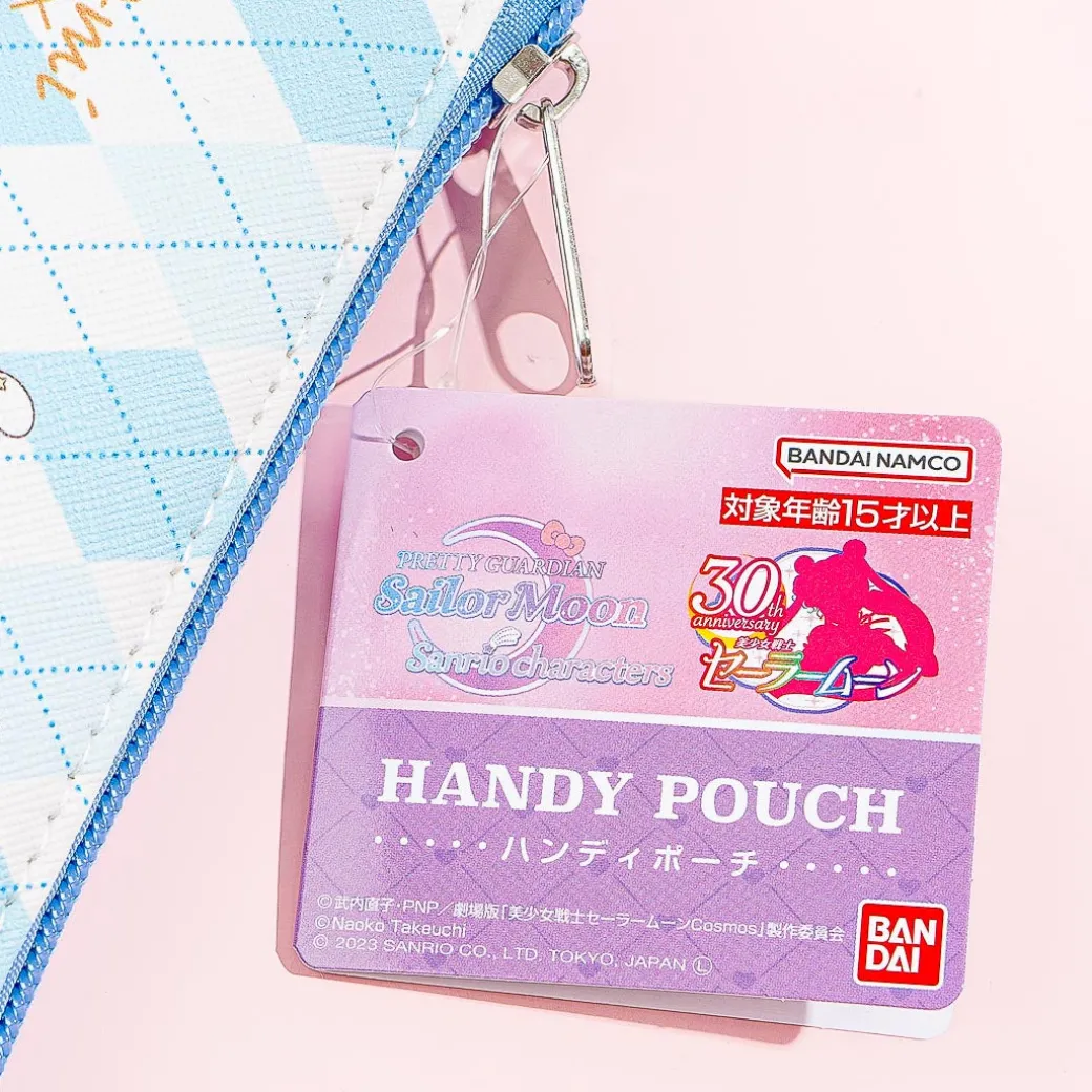 Sailor Moon Cosmos x Sanrio Characters Pouch - Sailor Mercury & Cinnamoroll