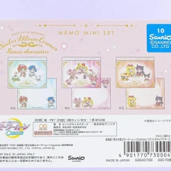 Sailor Moon Cosmos x Sanrio Characters Mini Memo Pad Set