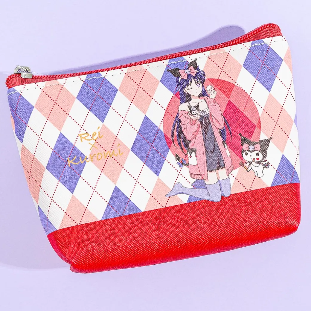 Sailor Moon Cosmos x Sanrio Characters Pouch - Sailor Mars & Kuromi