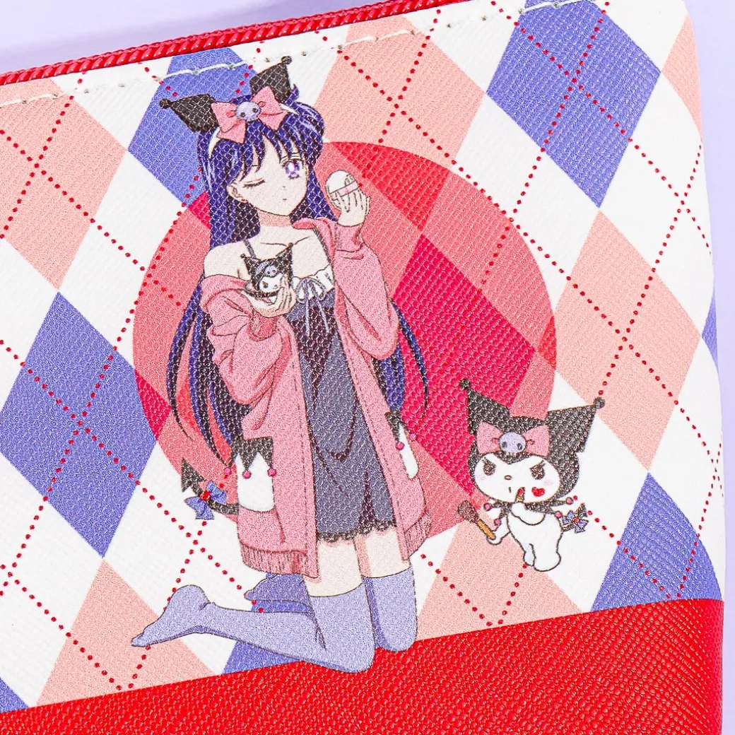 Sailor Moon Cosmos x Sanrio Characters Pouch - Sailor Mars & Kuromi