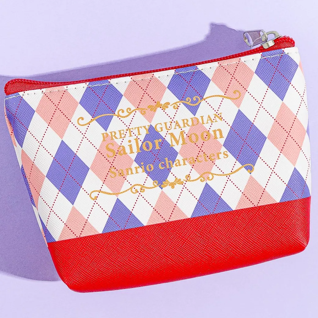 Sailor Moon Cosmos x Sanrio Characters Pouch - Sailor Mars & Kuromi