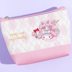 Sailor Moon Cosmos x Sanrio Characters Pouch - Sailor Chibi Moon & My Melody