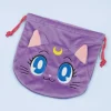 Sailor Moon Face Drawstring Pouch - Luna