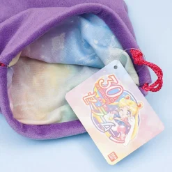 Sailor Moon Face Drawstring Pouch - Luna