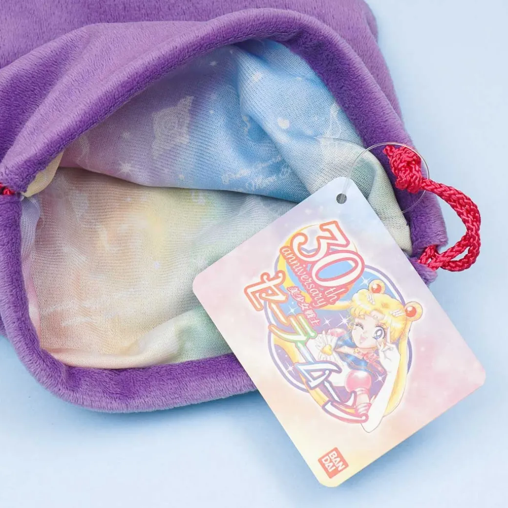 Sailor Moon Face Drawstring Pouch - Luna