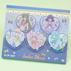 Sailor Moon Pretty Guardian Transformation Acrylic Clip Set