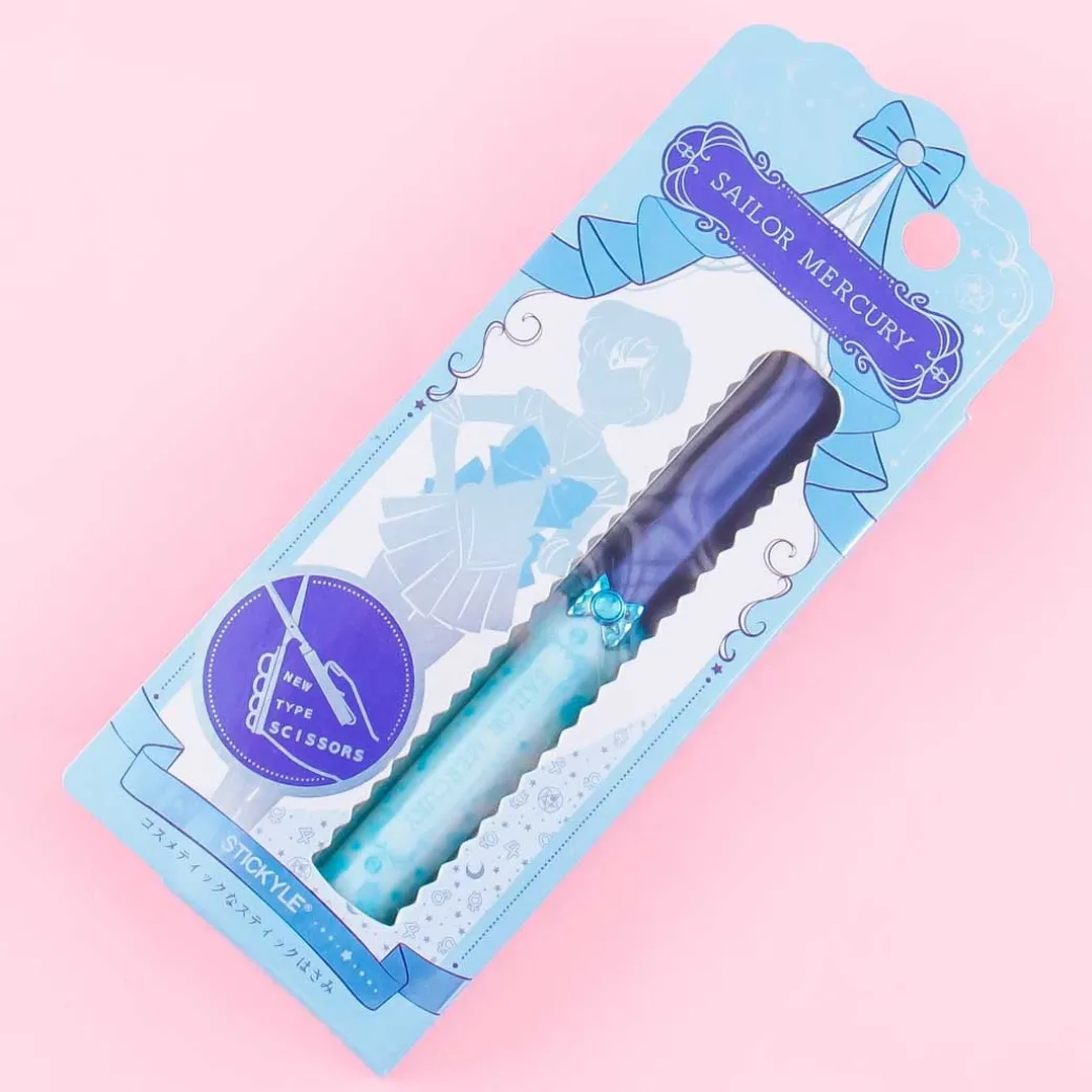 Sailor Moon Ribbon Stick Shape Scissors - Sailor Mercury
