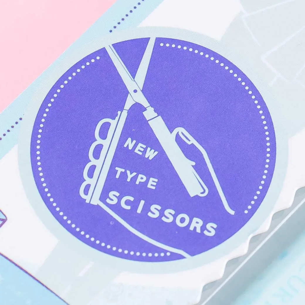 Sailor Moon Ribbon Stick Shape Scissors - Sailor Mercury