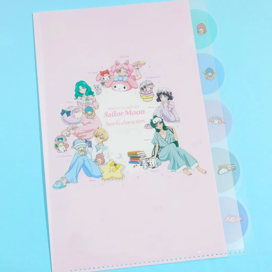 Sailor Moon x Sanrio Characters Pajama Party A4 File Folder