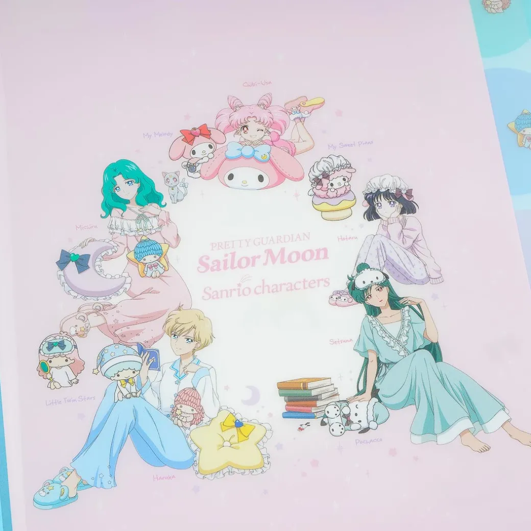 Sailor Moon x Sanrio Characters Pajama Party A4 File Folder