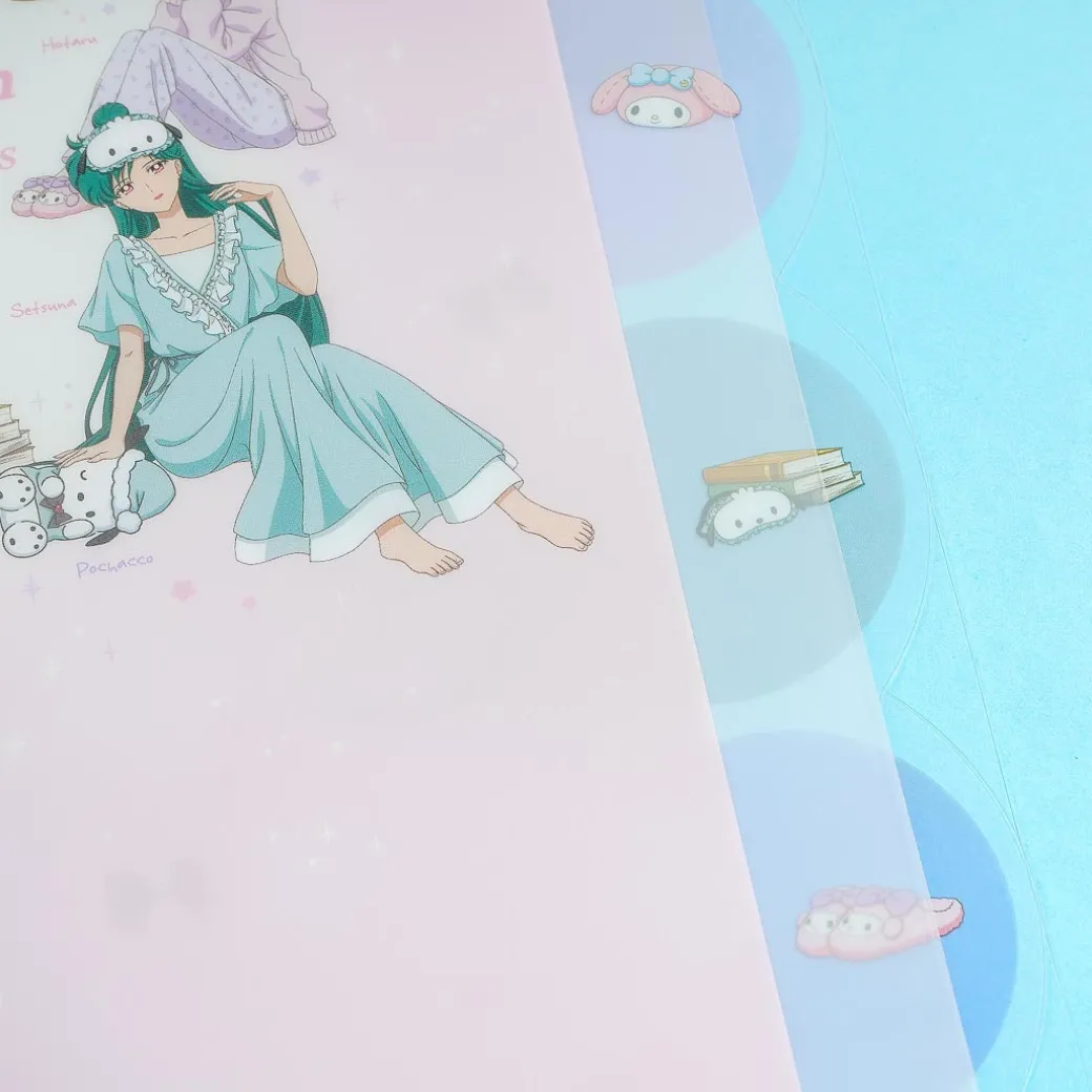 Sailor Moon x Sanrio Characters Pajama Party A4 File Folder