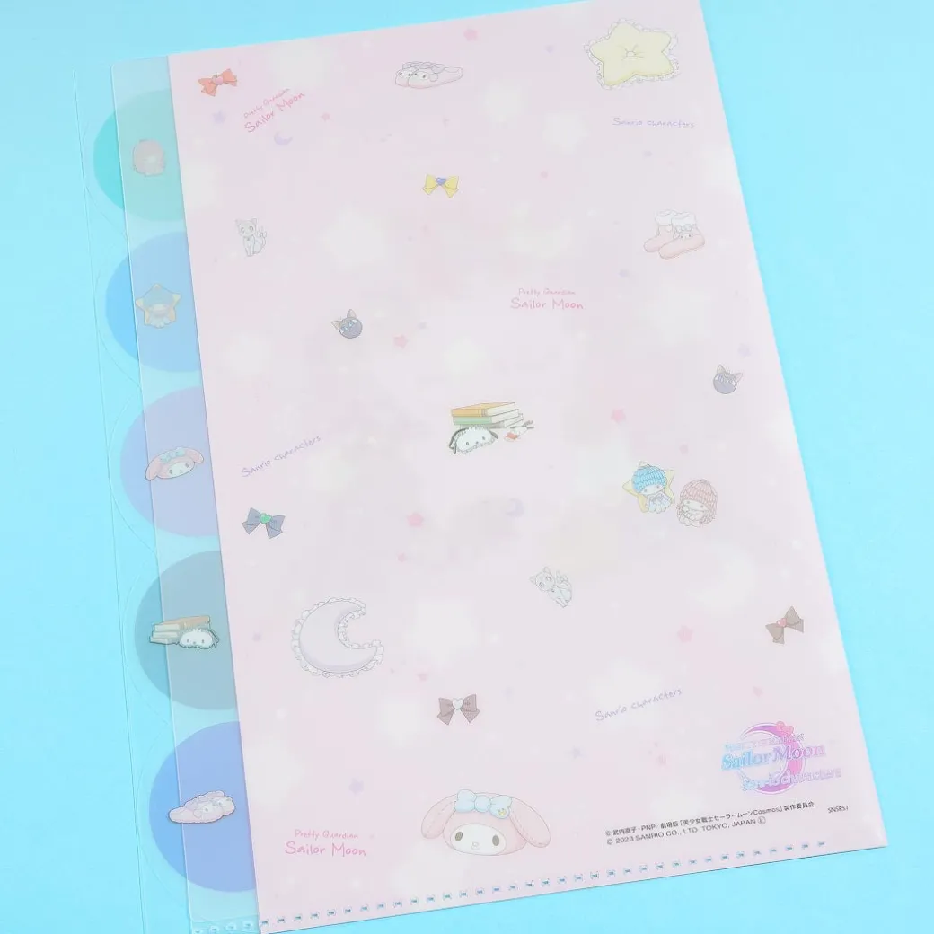 Sailor Moon x Sanrio Characters Pajama Party A4 File Folder