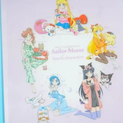 Sailor Moon x Sanrio Characters Sleepover A4 File Folder