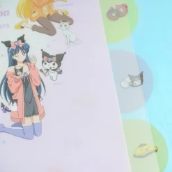 Sailor Moon x Sanrio Characters Sleepover A4 File Folder