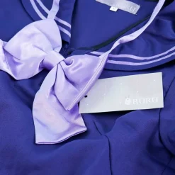 Sailor Suit Set - Navy & Purple