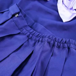 Sailor Suit Set - Navy & Purple