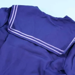 Sailor Suit Set - Navy & Purple
