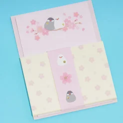 Sakura Flowers & Birds Letter Set