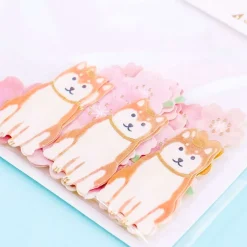 Sakura Shiba Inu Sticker Flakes