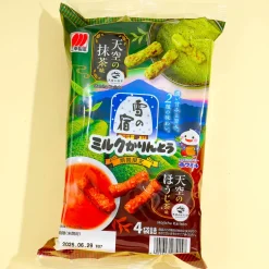 Sanko Yuki No Yado Milk Karinto Sticks - Matcha & Houjicha
