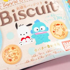 Sanrio Character Biscuits With Collectible Badge