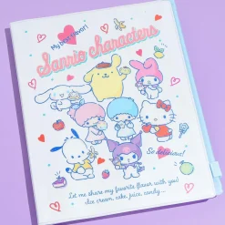 Sanrio Character Dessert Mix A6 Notebook Cover