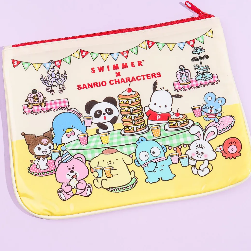 Sanrio Characters x Swimmer Pouch Set