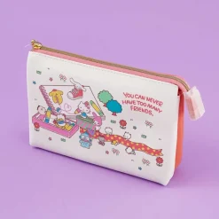 Sanrio Characters Art Park Tri-Pocket Pouch