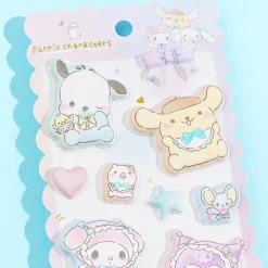 Sanrio Characters Baby Gang Mochimochi Marshmallow Seals