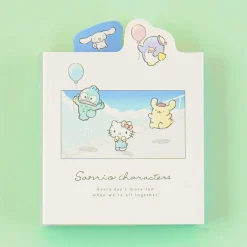 Sanrio Characters Balloon Fun Book-Style Mini Memo Pad