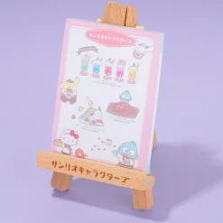 Sanrio Characters Cafe Memo Pad with Easel Stand