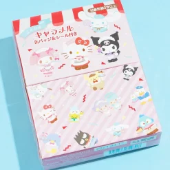 Sanrio Characters Cafe Secret Can Badge With Candy