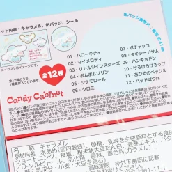 Sanrio Characters Cafe Secret Can Badge With Candy