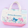 Sanrio Characters Canvas Tote Bag With Insulated Pouch