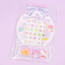 Sanrio Characters Charming Jewel Nail Stickers