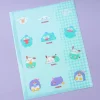 Sanrio Characters Chubby Boys Die-Cut Clear Index Folder