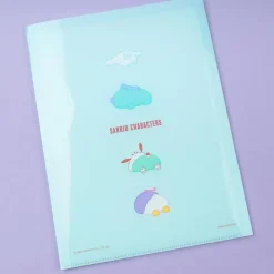 Sanrio Characters Chubby Boys Die-Cut Clear Index Folder