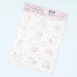 Sanrio Characters Clothing Index Sticker Sheet