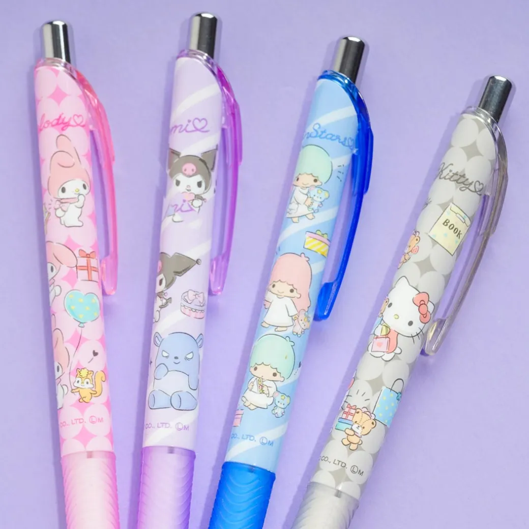 Sanrio Characters 4-Color Pen Set